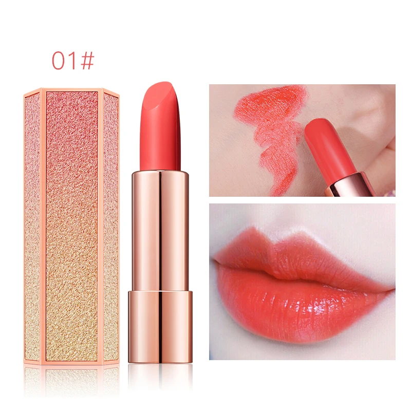 Матовая губная помада водонепроницаемая Сексуальная долговечная матовая