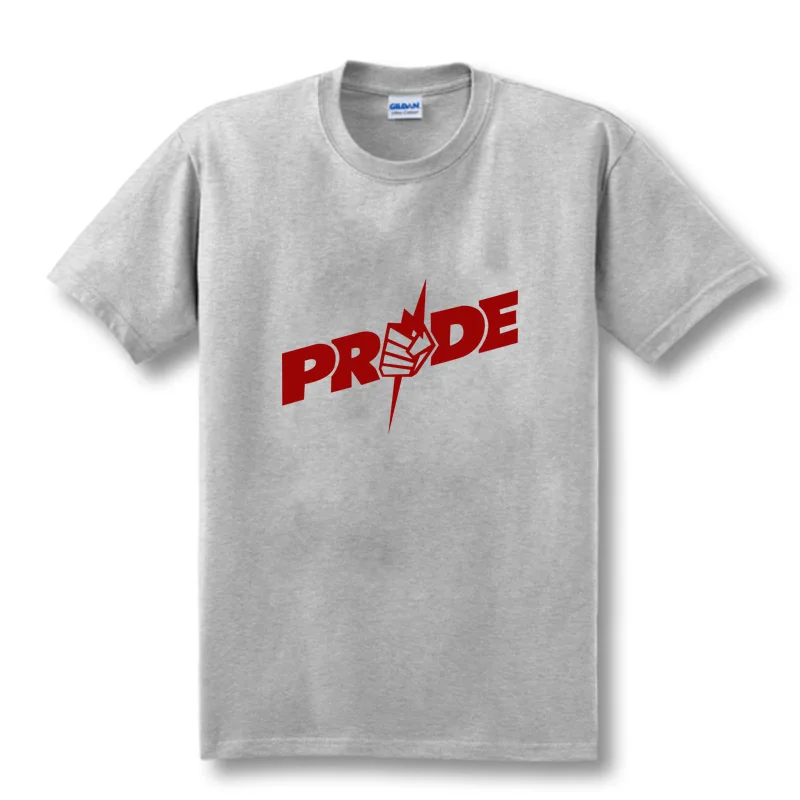 Мужская футболка с принтом PRIDE FC MMA хлопковая брендовая летняя размеры от 2 до 8 лет