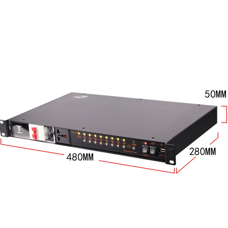 

Professional Engineering 9 Multi-function Power Sequencer with Voltage Display with Air Switch