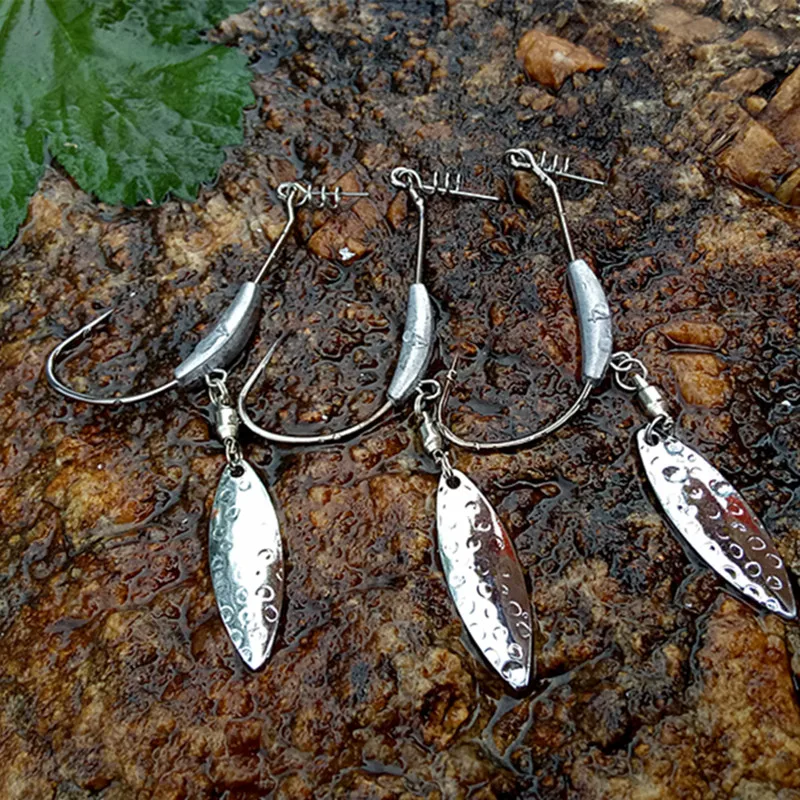 5 шт. 4 г кривошипно с ложкой рыболовный крючок Pesca Peche рыба Хакен крючки Anzuelos