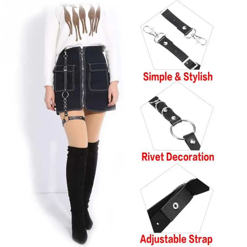 Модный пояс Подвязка из искусственной кожи с ремнем для коротких джинсов и