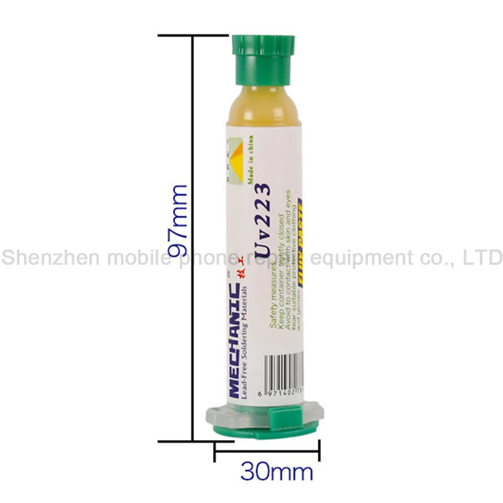 2 шт./лот MECHANIC UV223/UV559 ремонт телефона сварочное масло паяльная паста паяльник