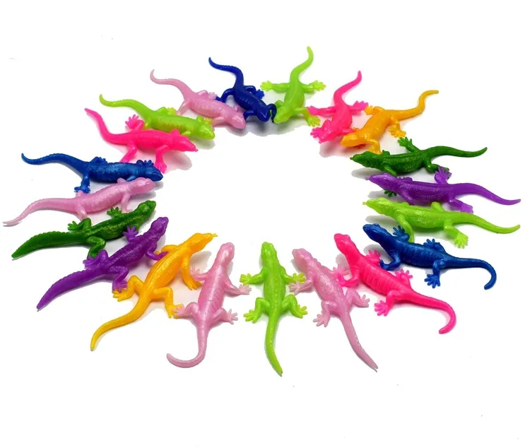 Забавные элементы новизны анти-стресс tdr мягкий животных modelslizard Ящерица Геккон