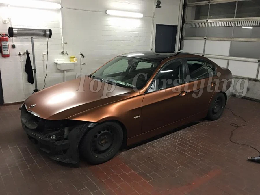 Кофейная фотобумага бронзовая коричневая металлическая хромированная