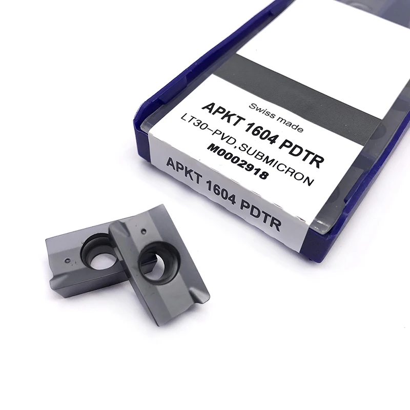 Оригинальный 10 шт. APMT1604 PDTR AMKT1604 APMT1135 APKT1003 токарный инструмент из карбида