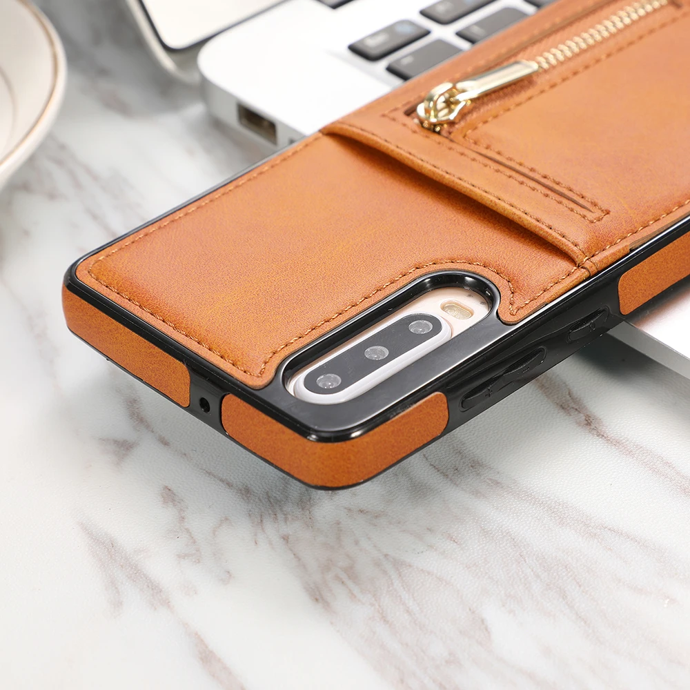 Чехол для Huawei P30 Pro кошелек на молнии кожаный чехол Lite Mate 20 телефона с держателем