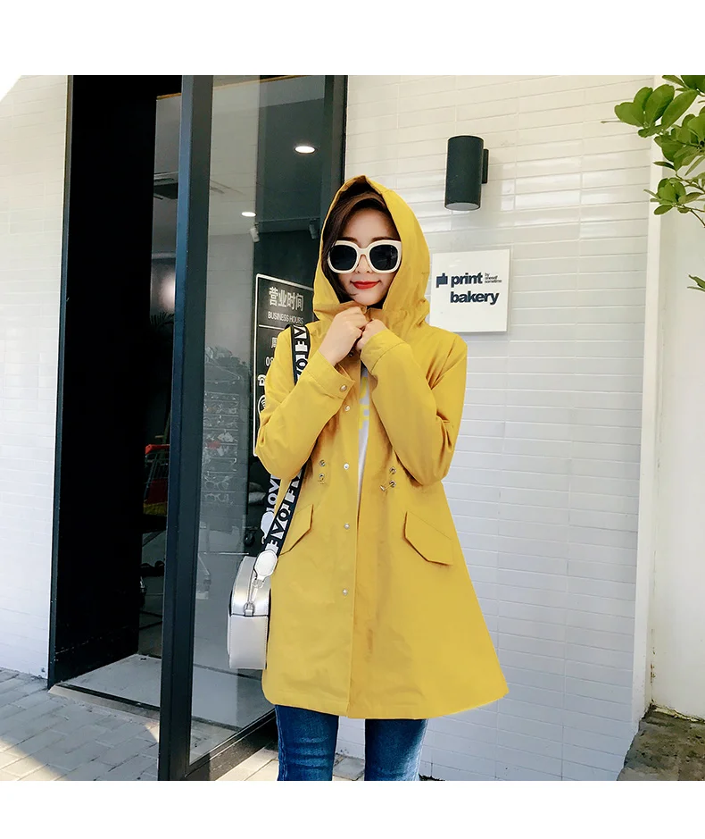 Fdfklak повседневная одежда для беременных женщин весенне осенняя куртка пальто