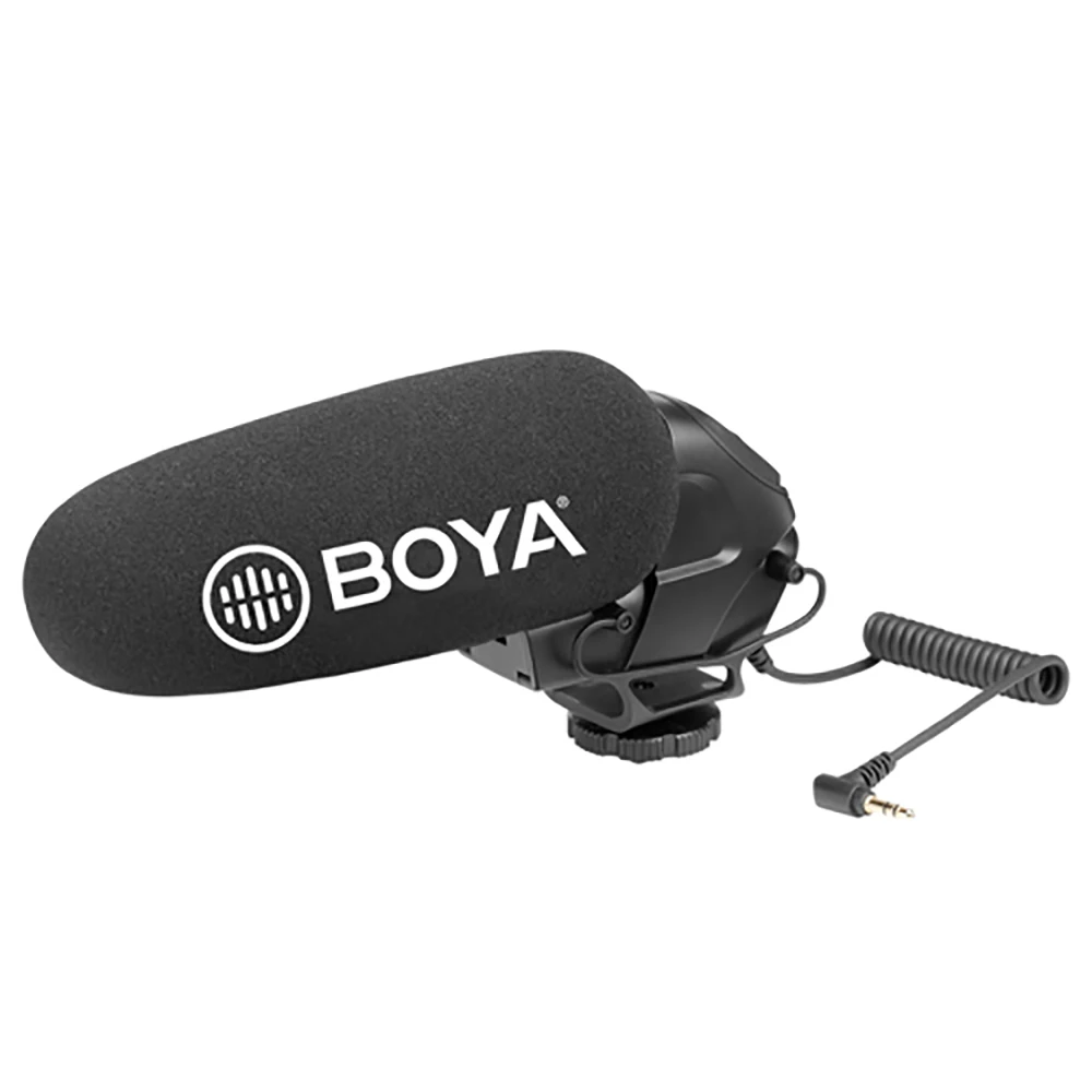 

BOYA BY-BM3031 Condenser Microphone on Camera Recording Studio Profissional 3.5mm Wired for Camera for Nikon Youtube Studio MIC