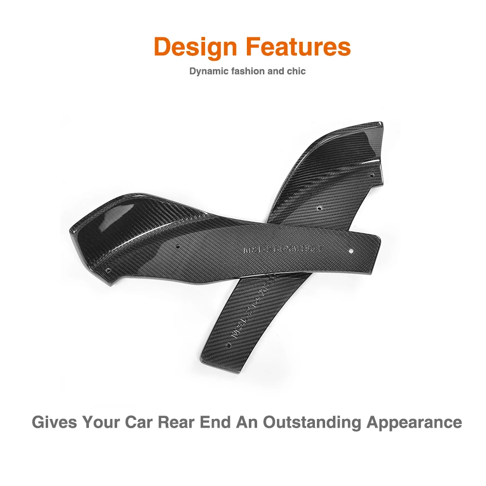 Передние бамперы из углеродного волокна разветвители фартуки для BMW F80 M3 F82 M4 Coupe 2