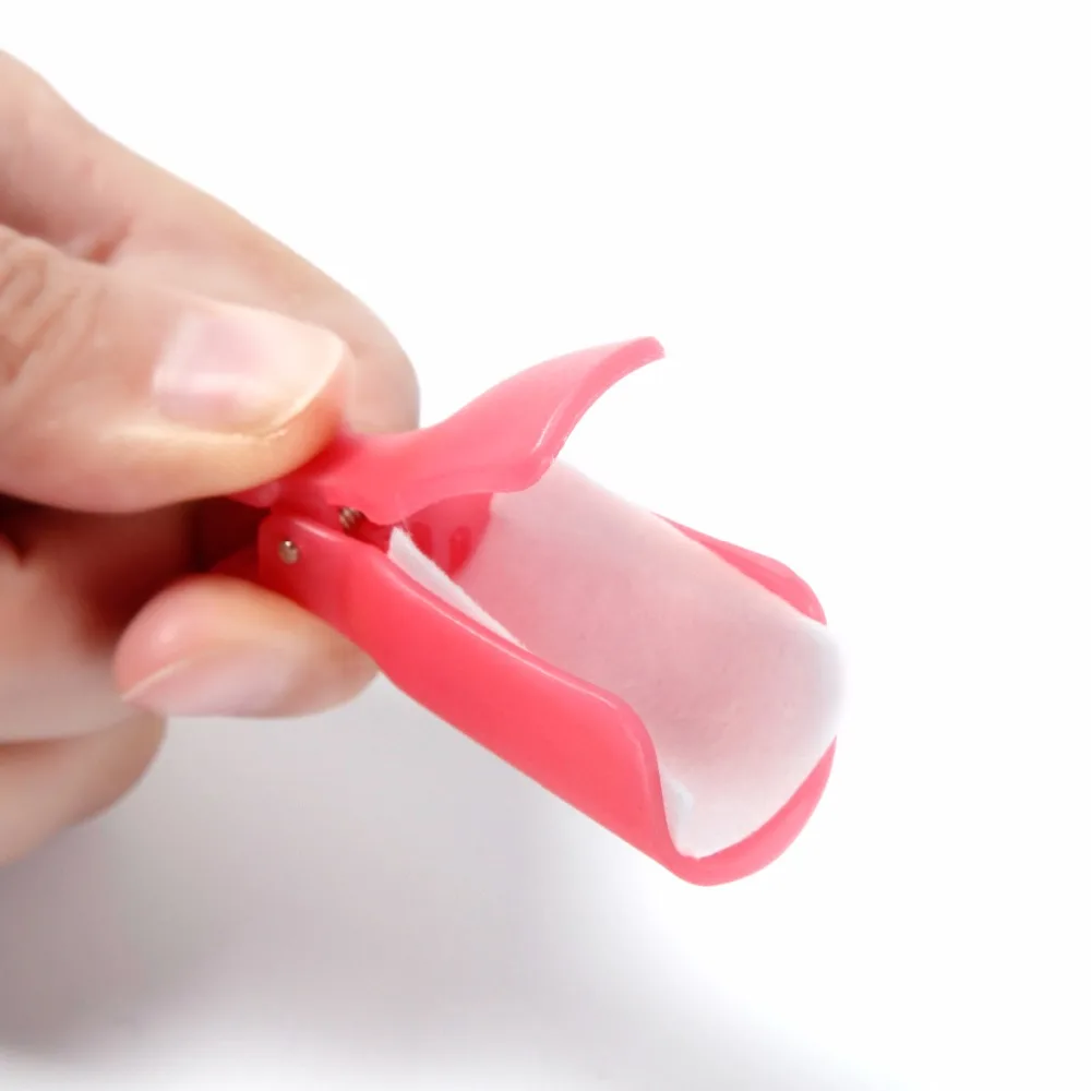 10 шт. пластиковое средство для снятия гель лака ногтей ROSALIND отмачиваемый