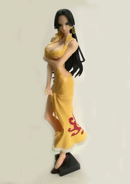 25 см одна деталь ONEPIECE боа Ханко Боа Хэнкок cheongsam фигурка игрушка Коллекция Фильм аниме ребенок мальчик подарок электронный питомец