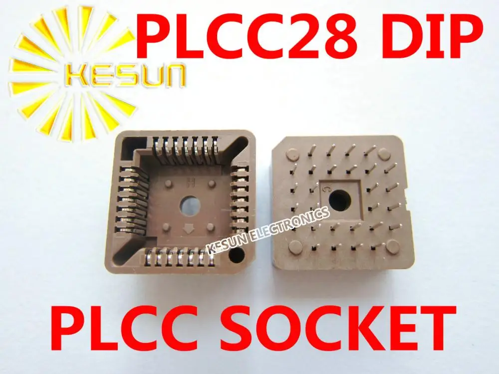 

66PCS PLCC28 PLCC 28pins DIP type IC Socket