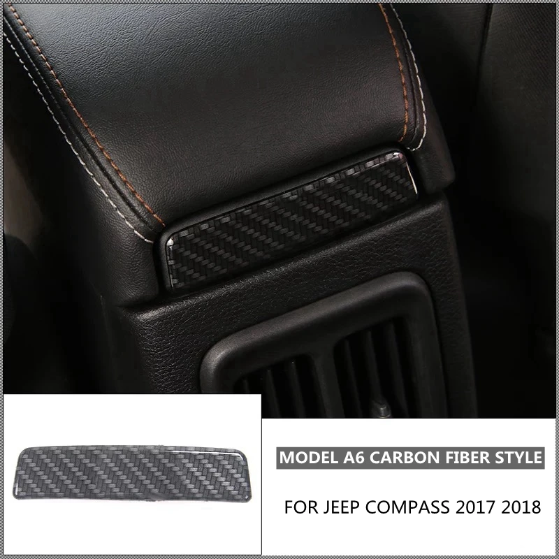 Аксессуары для Jeep Compass 2017 2018 Украшение коробки подлокотника формовочная крышка