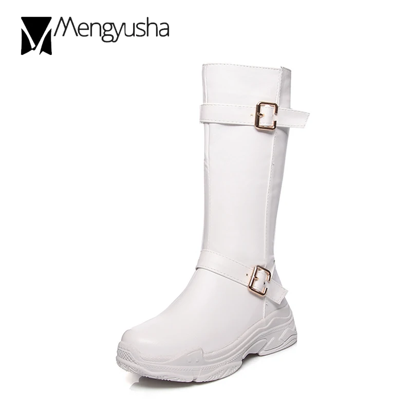 Мотоциклетные ботинки в британском стиле для девочек мягкие кожаные полусапожки