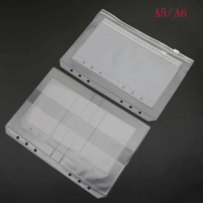 Папка папка A5 A6 для документов получает ПВХ сумку компактное ежедневное