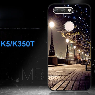 Силиконовый чехол накладка для Lenovo K5 K350T 5 7 дюйма|Бамперы| |