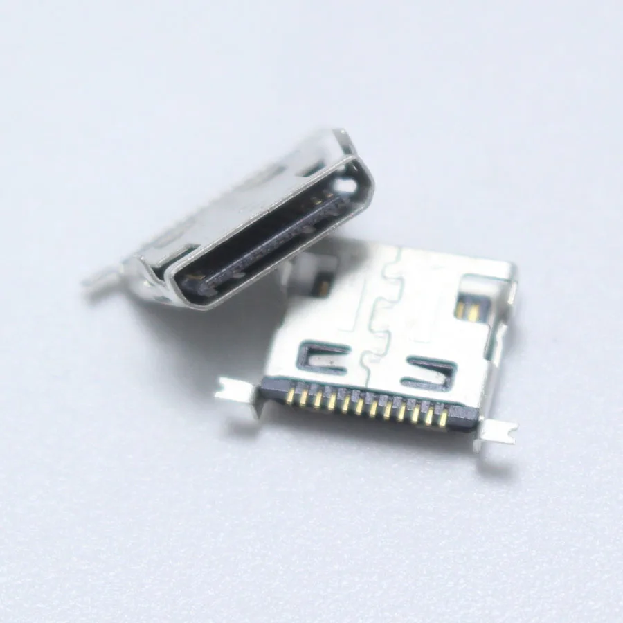 4 шт. SMD USB гнездовой разъем 12-контактный интерфейс передачи данных AF печатная