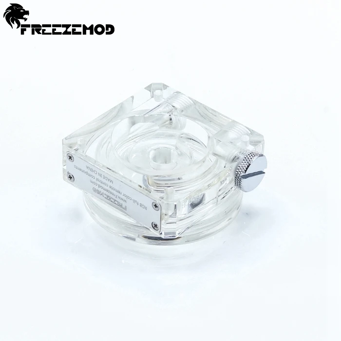 Модуль охлаждения DDC прозрачный насос крышка поддержка 60 мм внешняя резьба бак