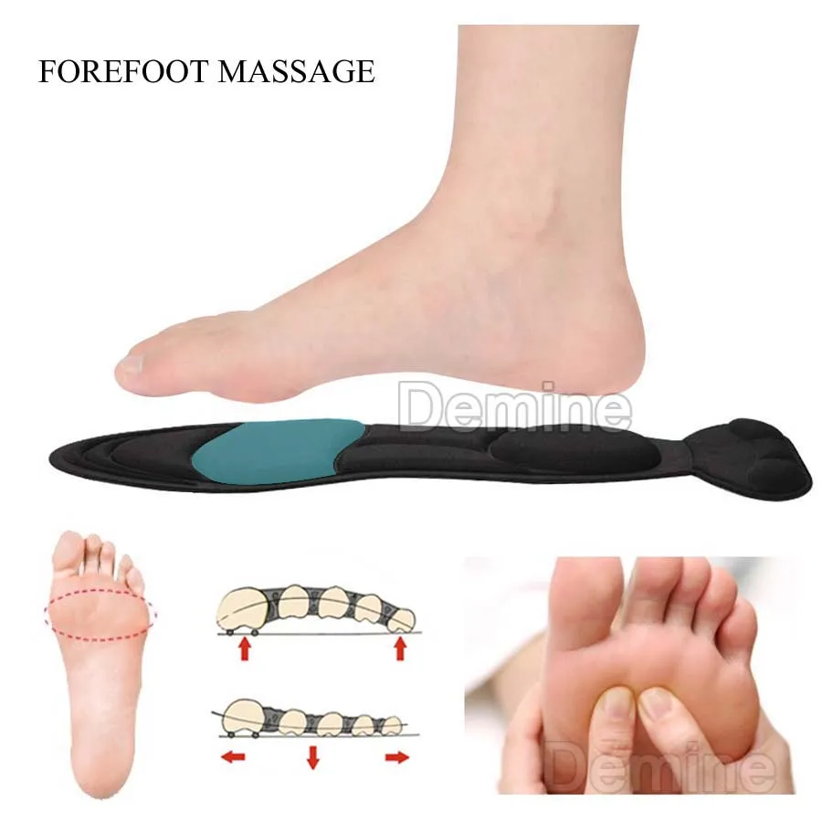 5D стельки для женщин на высоком каблуке поддержка свода стопы защитные накладки