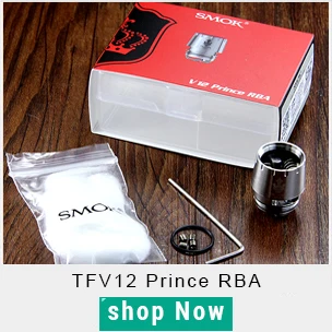 TFV12 PRINCE атомайзер с емкостью 8 мл Топ заполнения электронная сигарета TFV12 VS Танк SMOK TFV12 Атомайзер