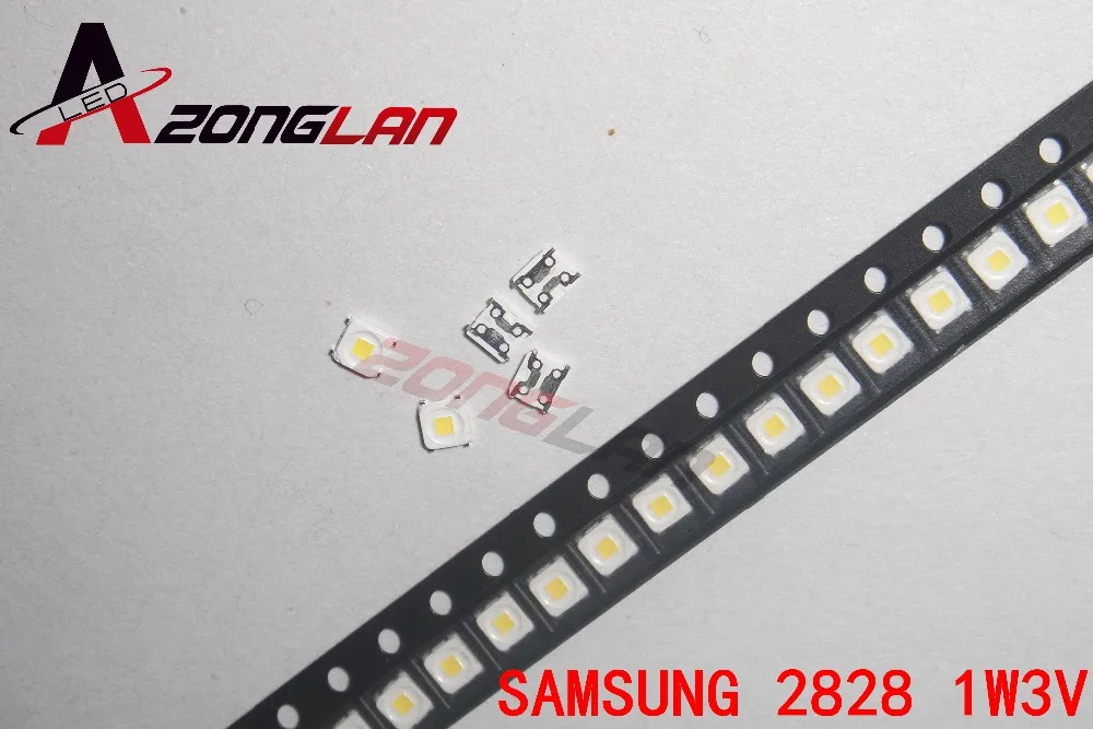 50 шт. флип чип с подсветкой для SAMSUNG LED TV 1 5 Вт 3 в 3255 холодный белый светодиод