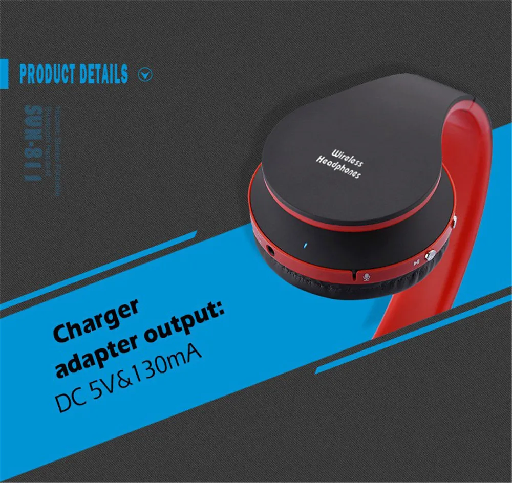 Складные HiFi Bluetooth Наушники Накладные наушники проводные/беспроводные наушники Складные стерео игровая гарнитура геймер регулируемые наушники