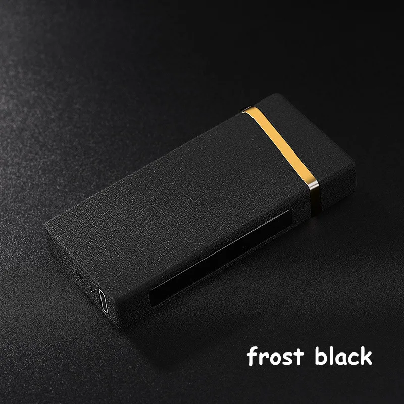 Электронный Usb зарядка двойная дуга плазма электронный импульсный Инфракрасный Индукционная зажигалка - Цвет: frost black