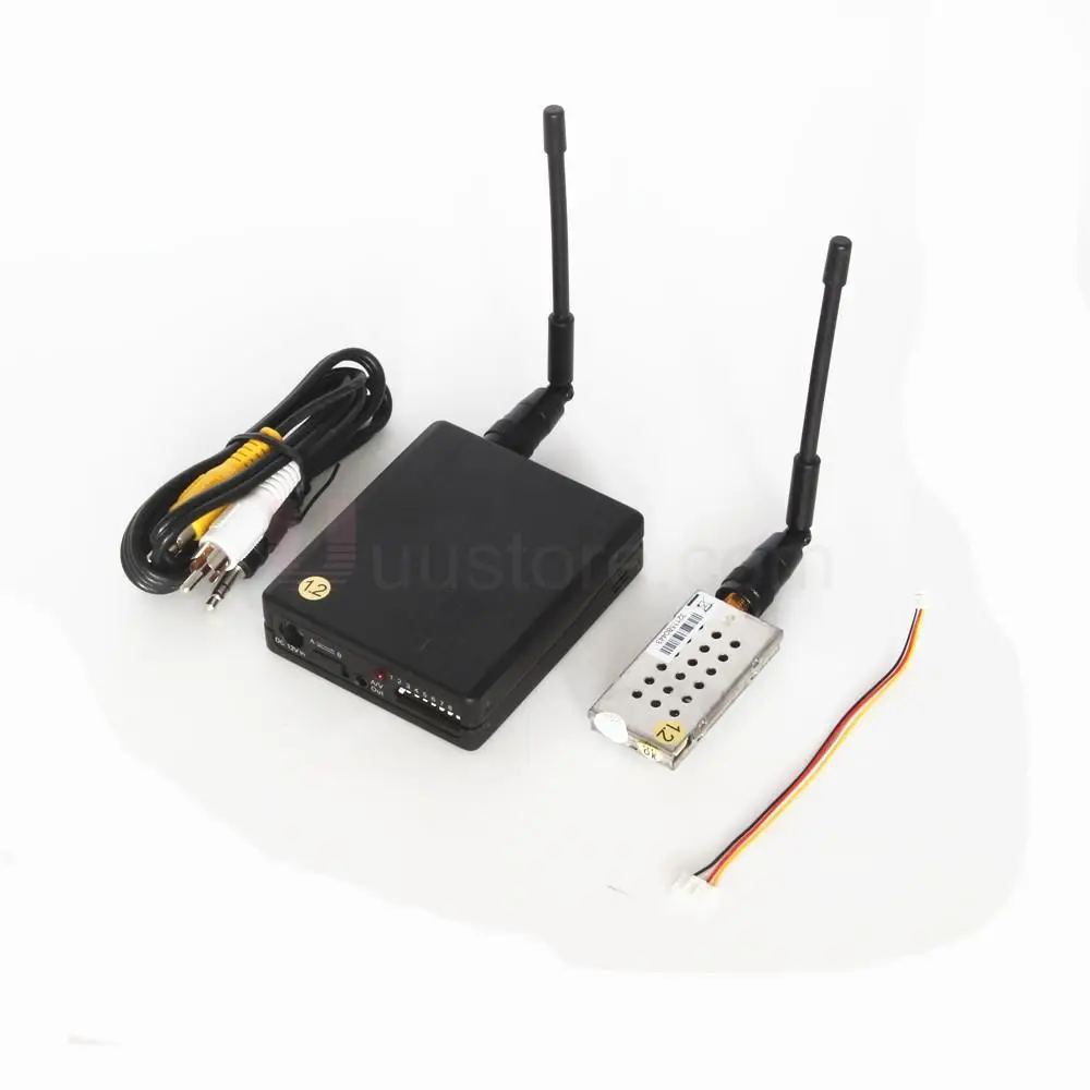 Беспроводной av передатчик Lawmate для FPV 1 2 ГГц 8 каналов 1000 мВт|av transmitter receiver|wireless