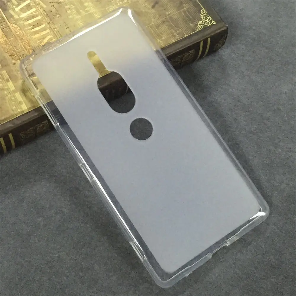 clear case Чехол для sony Xperia XZ2 чехол s силиконовый милый чехол для sony Xperia XZ2 компактный чехол для sony XZ2 Премиум мягкий ТПУ чехол для телефона - Цвет: clear case