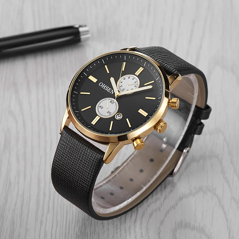 Montre Homme модный бренд OHSEN Мужские s 30 M водонепроницаемые спортивные часы мужские с