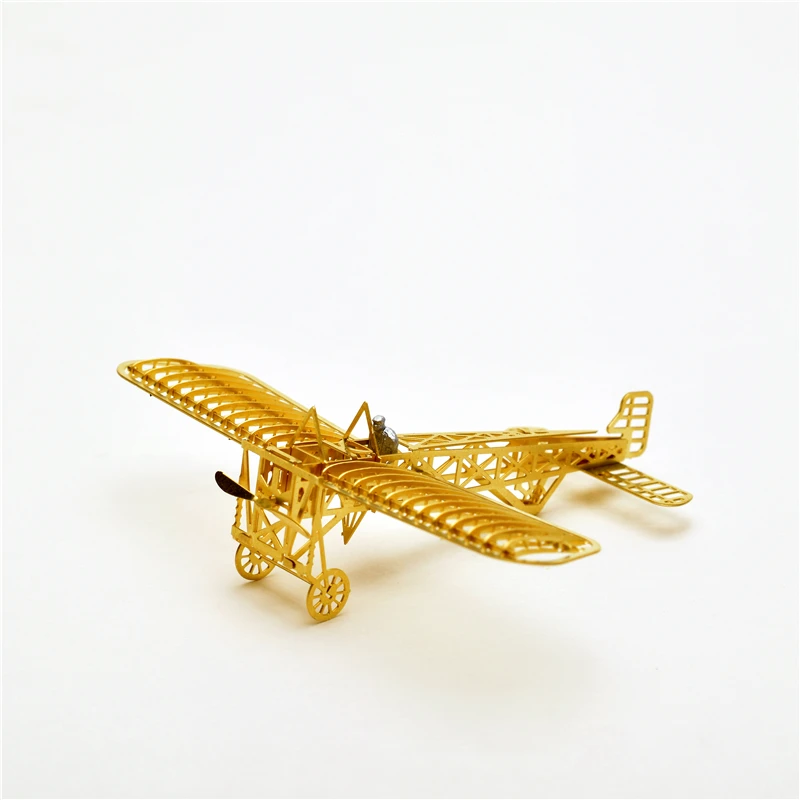 1/160 StratoStudio puzzle metal 3D model easy to assemble micro wing series B16009 Cross-channel Bleriot XI jigsaw toys | Игрушки и