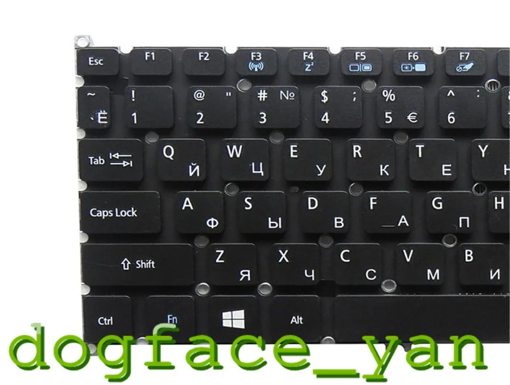 Русская клавиатура для Acer Aspire V5 122 122P 132P V13 132 E11 V3 371 черная ноутбука RU|keyboard for