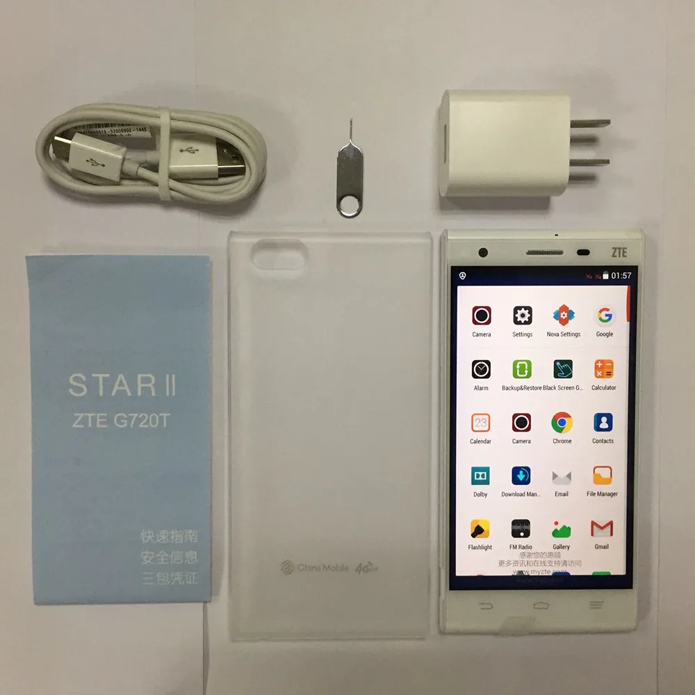 ЖК-дисплея Zte G720T сотовый телефон 5,0 дюймов Snapdragon 615 смартфон на базе восьмиядерного процессора 2 Гб оперативной памяти, 16 Гб встроенной памяти, 5+ 13 Мп 4 аппарат не привязан к оператору сотовой связи 1920*1080 Infared мобильного телефона