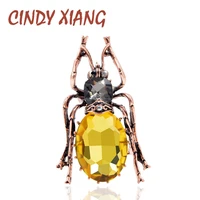 cindy xiang 3 colors available crystal large beetle brooches for women fashion vintage bug brooch pin insect jewelry good gift