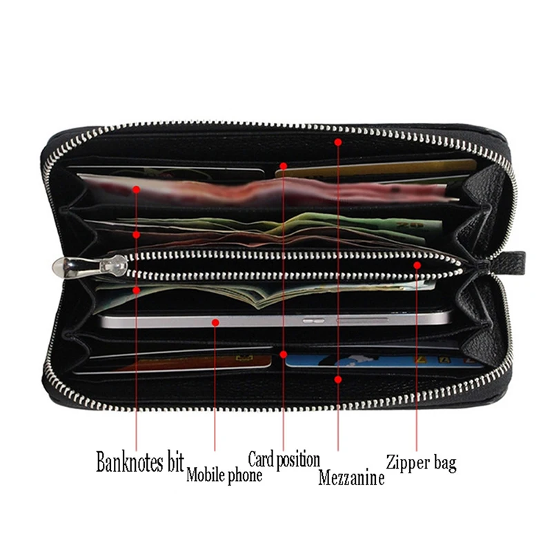 Leeshang Новинка 2017 года Кожи Ската Кошелек Для женщин s браслет кошельки из