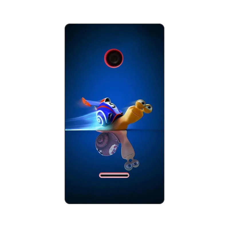 Милые модные цветок чехол для Nokia microsoft Lumia 532 чехол с принтом чехол для телефона Fundas Матовый Животных в виде ракушки - Цвет: A155