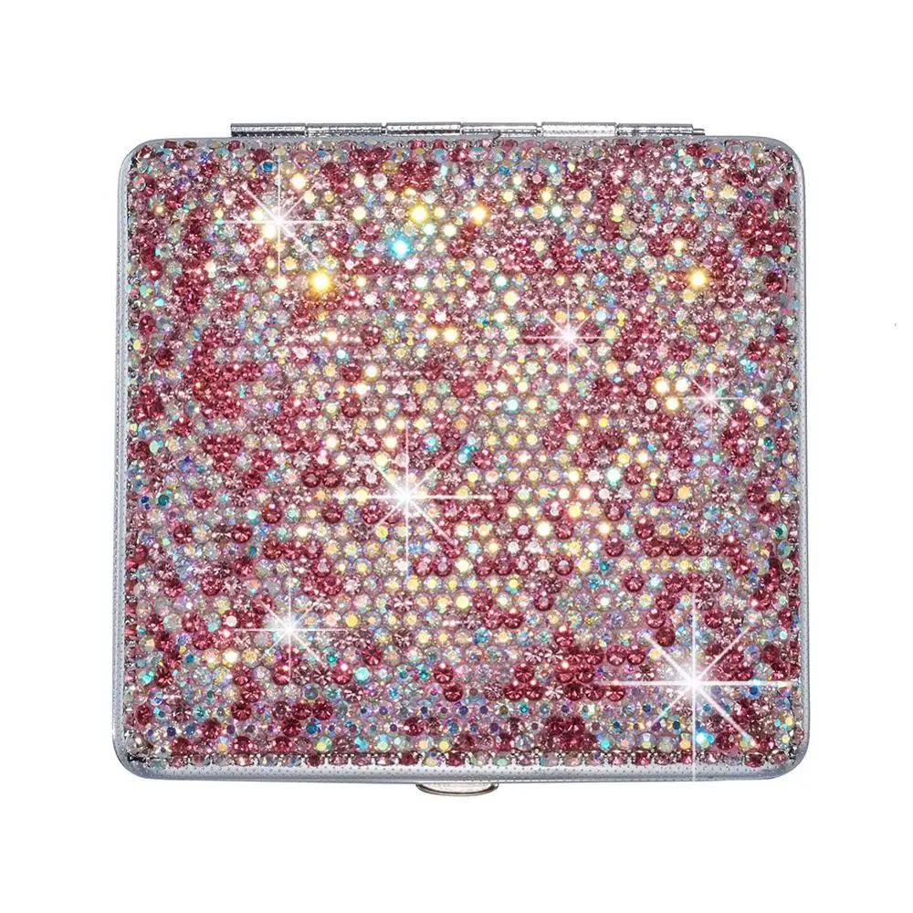 Car Storage Bag Shiny Portable Organizer Auto Storage Box Exquisite Case Holder For Cards Cigarette