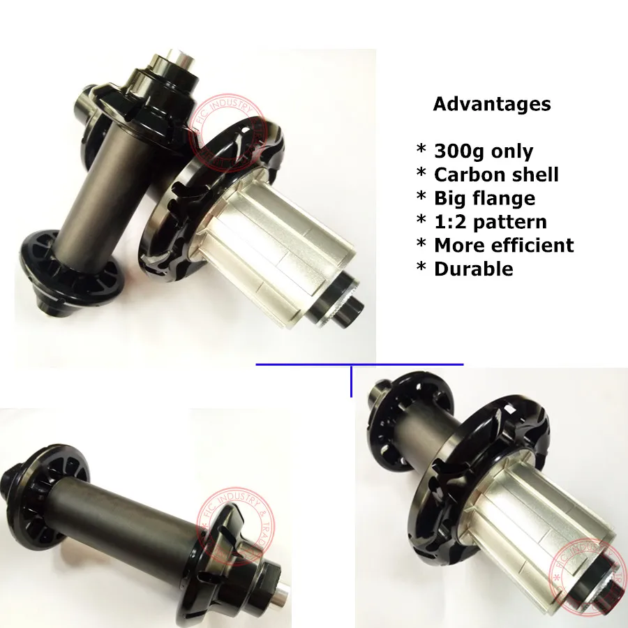 Новинка 300 г Супер светильник карбоновый R51 hub 20 24h прямой тянуть черный UD матовый