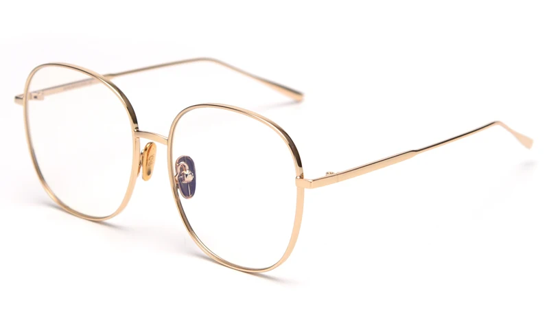 gold with clear Peekaboo, золотые, большие, квадратные солнцезащитные очки, мужские, поляризационные, металлическая оправа, поляризационные, солнцезащитные очки для женщин, лето, для вождения, унисекс - Цвет линз: gold with clear
