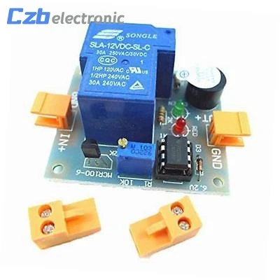 12V Accumulator Sound Light Alarm Prevent Over Discharge Controller Low Voltage -R179 Drop Shipping | Электроника