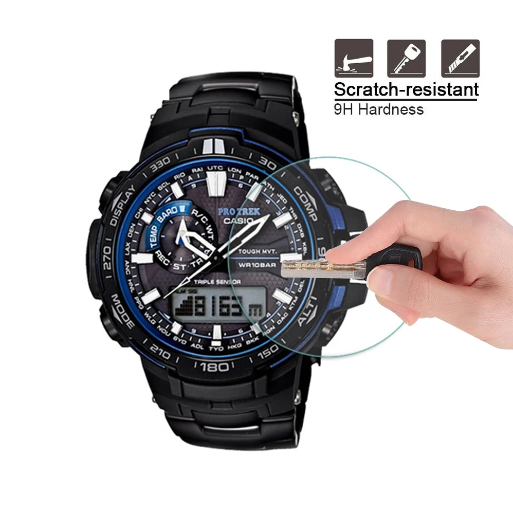 Высококачественное закаленное стекло 9H защита экрана защитная пленка для Casio