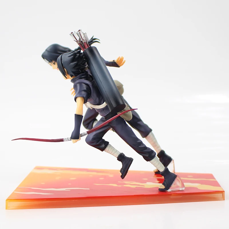10 см/13 см Наруто Учиха Саске и Учиха Itachi brothers детство дети фигурки модель игрушки милые активные игрушки