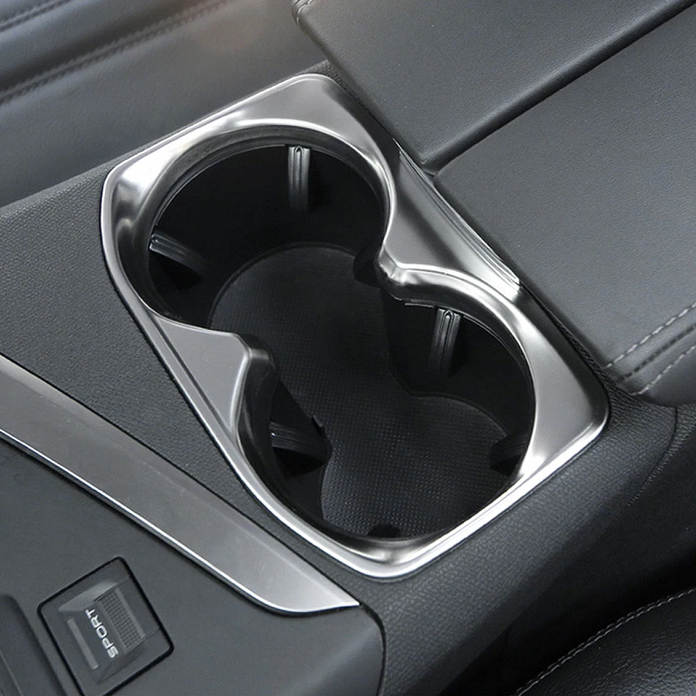 Крышка держателя Стакана Для Воды Из Нержавеющей Стали хромированная Накладка