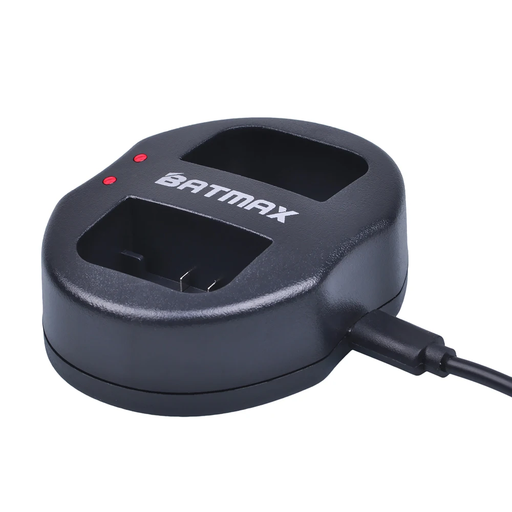 Аккумулятор Batmax 2 шт. 1250 мАч двойное зарядное устройство USB для Sony|Цифровые