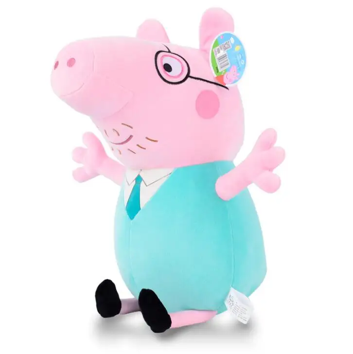 19 см оригинальный бренд Peppa Свинья Мягкие плюшевые игрушки Пеппа Джордж Семья
