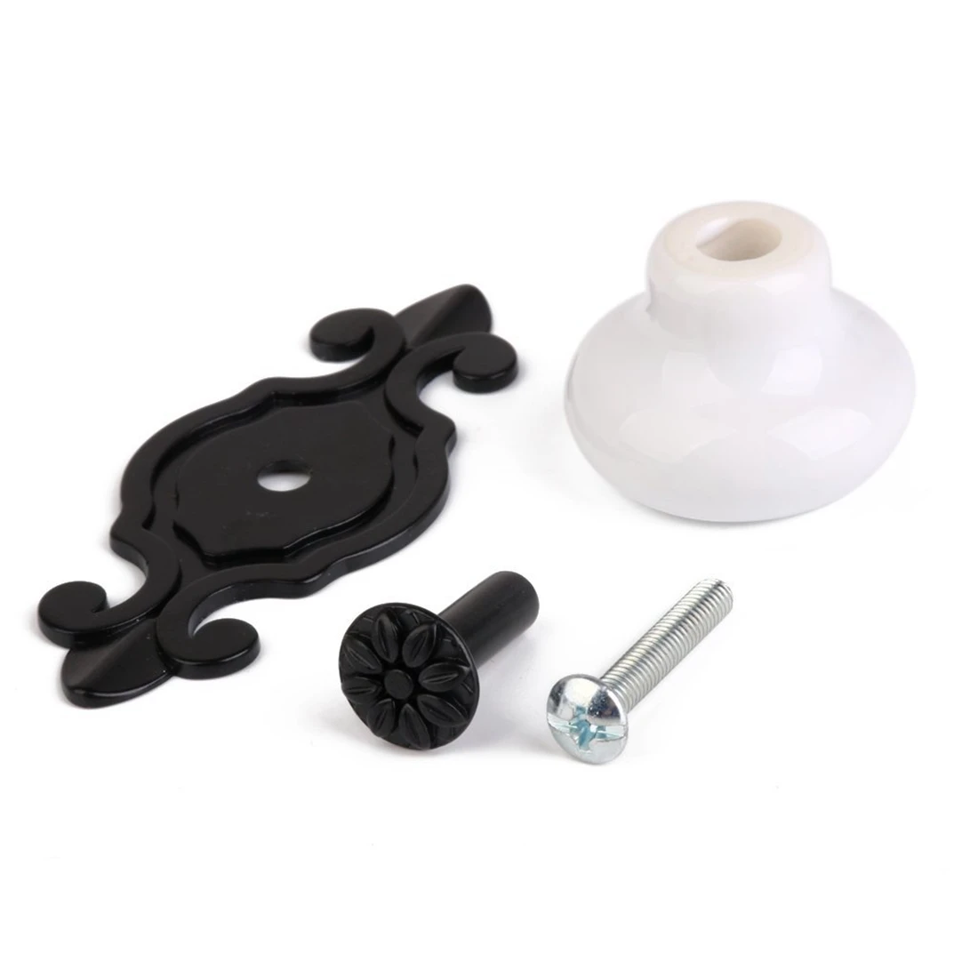 Горячая продажа 1 шт. ретро мебель ящик шкафа керамика для одежды круглая ручка