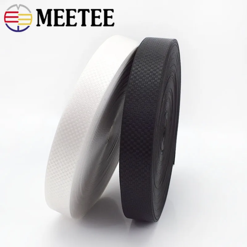 Нейлоновая тесьма Meetee шириной 25 мм жаккардовая кружевная лента для рюкзаков