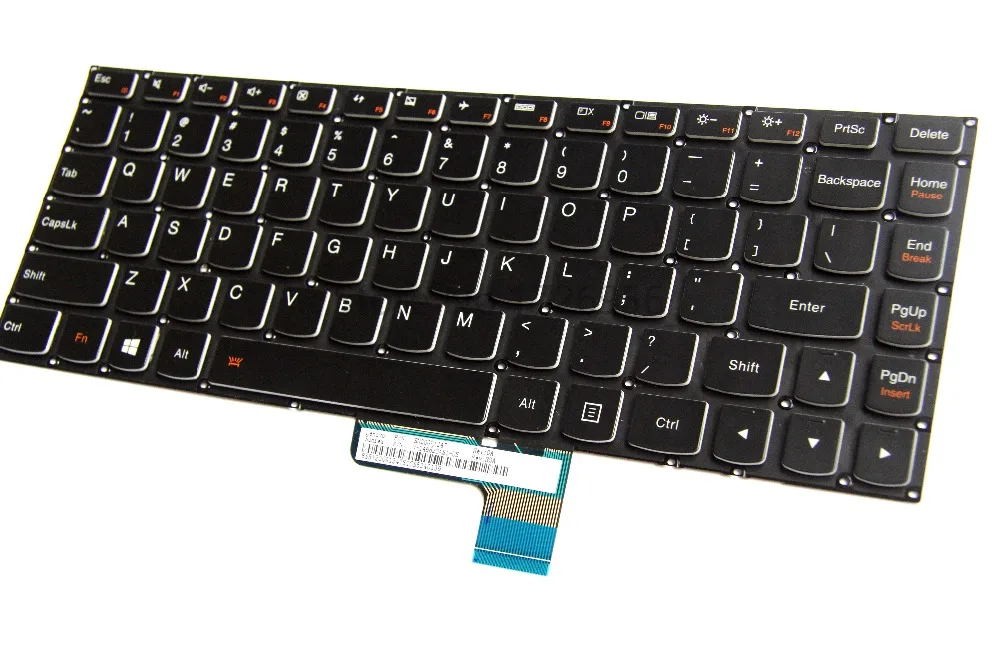 Новая клавиатура ноутбука с подсветкой для lenovo Yoga 2 13(не для Yoga 2 pro 13) V-149820AS1-US