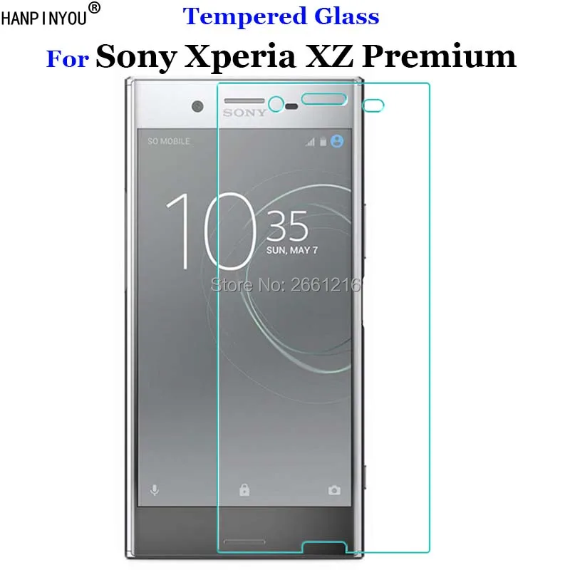 Для sony XZ Premium 5,5 дюймов закаленное стекло 9H 2.5D Премиум Защитная пленка для экрана для sony Xperia XZ Premium/Dual G8141 G8142