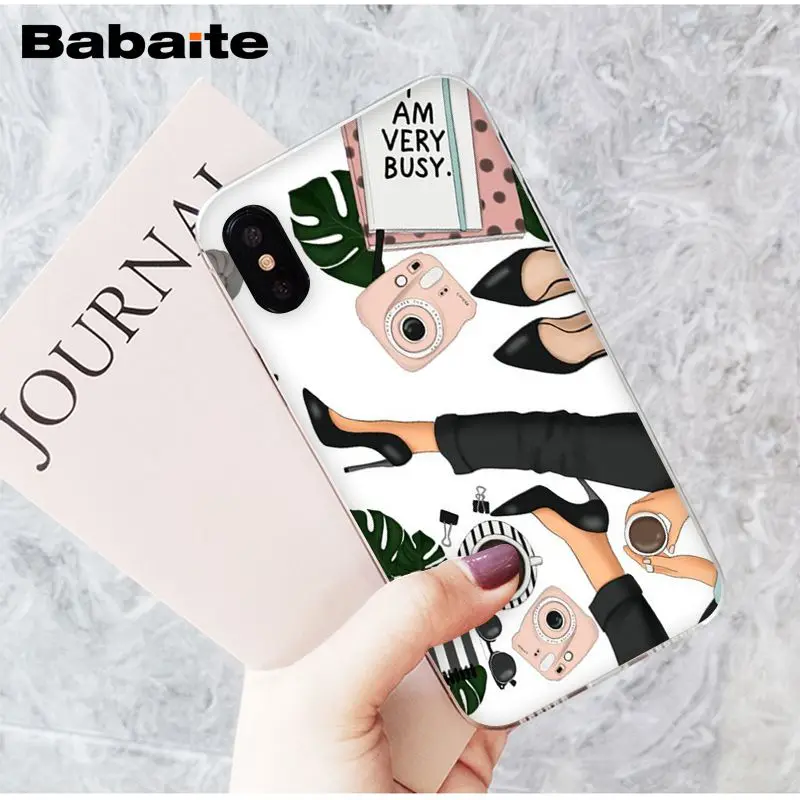 Мягкий чехол для телефона Babaite с изображением принцессы девушки женщины босса